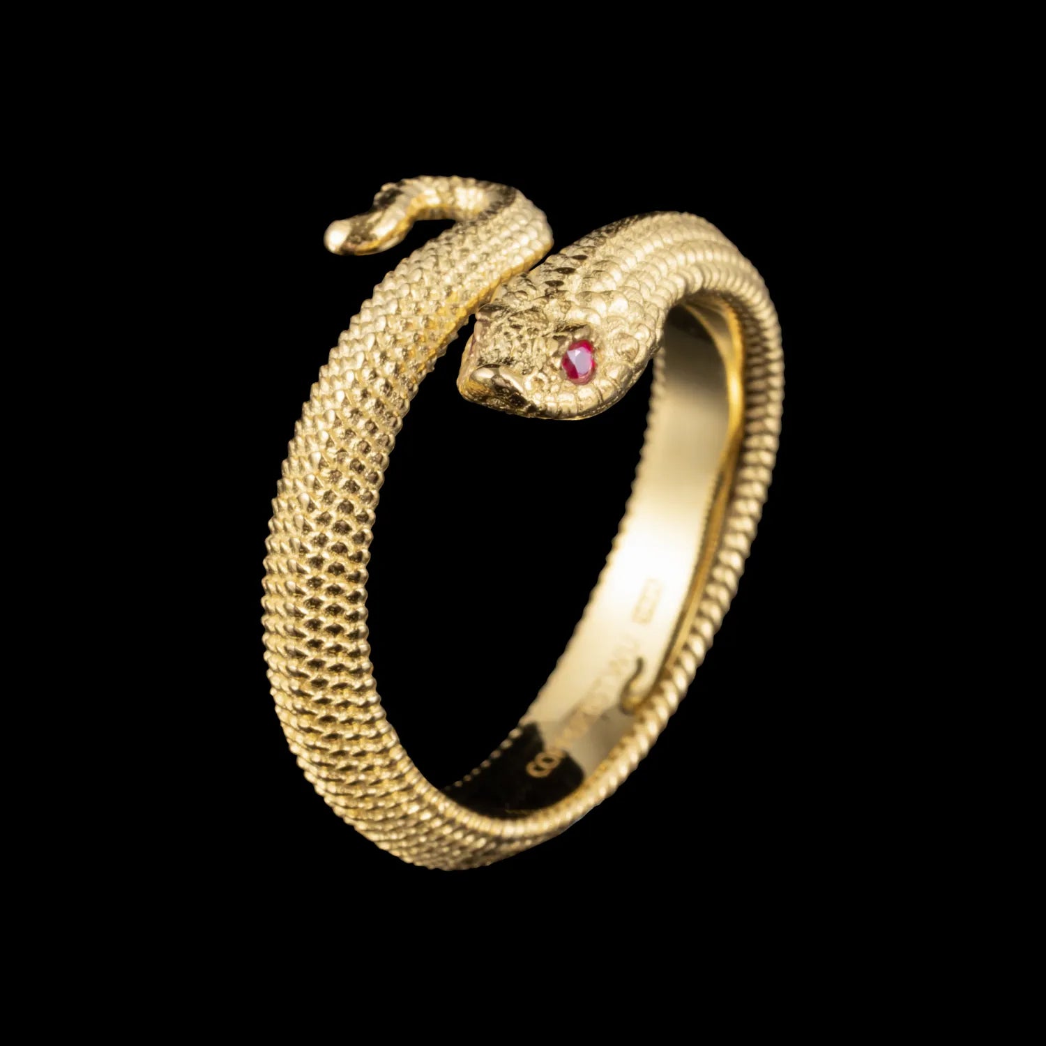 Snake Ruby Ring, Gold Over Snake Ring, Ruby Diamond Ring, Snake Ring, Snake Group ring, Men ring, newest Gift for him, Ruby ring