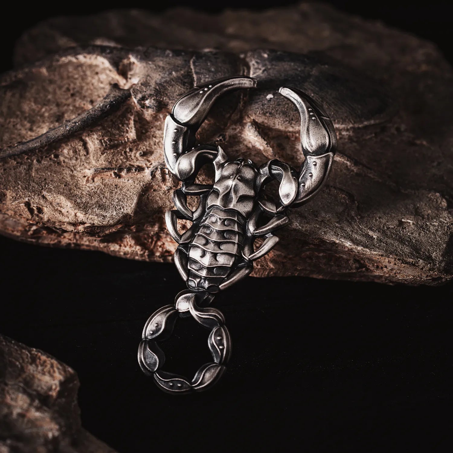 Amazing Scorpion Brooch  Oxidized Silver Jewelry – COPPERTIST.WU