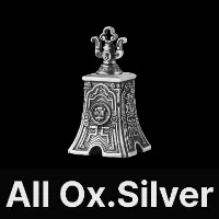 Taoist Bell All Ox.Silver