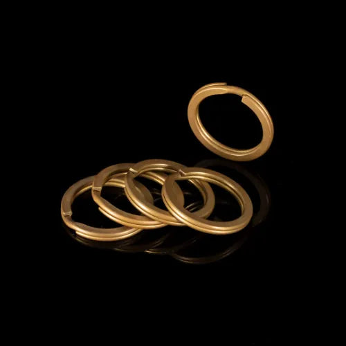 Mini Key Ring 5PCS Brass