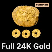 Turtle Shell Divination 24K Gold