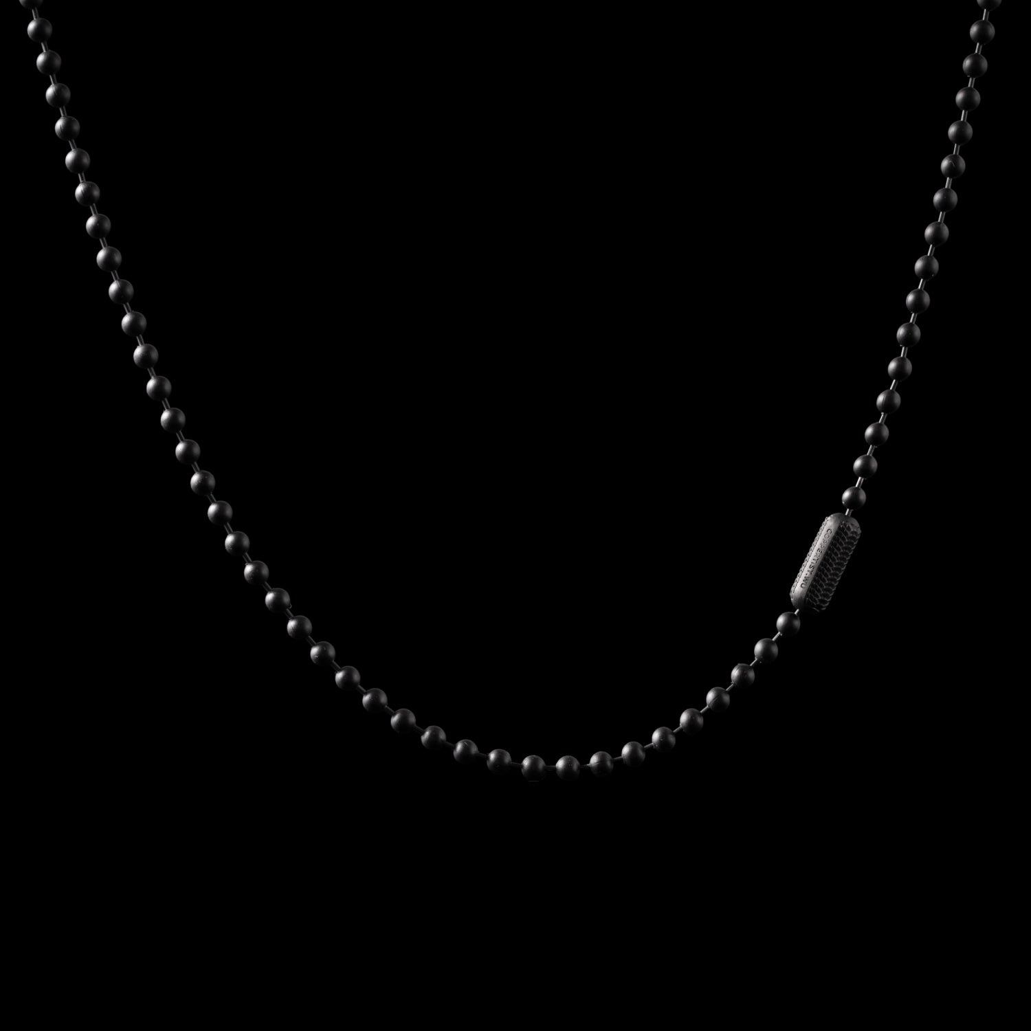 Stunning Snake Scale Ball Chain Connector Necklace | 65cm 