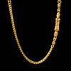 Taiji Rotatable Necklace - 4mm 24K Gold & 18K Gold