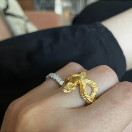 Snake Ring showcace 33 from Customers