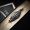 Crocodile Bookmark Oxidized Silver